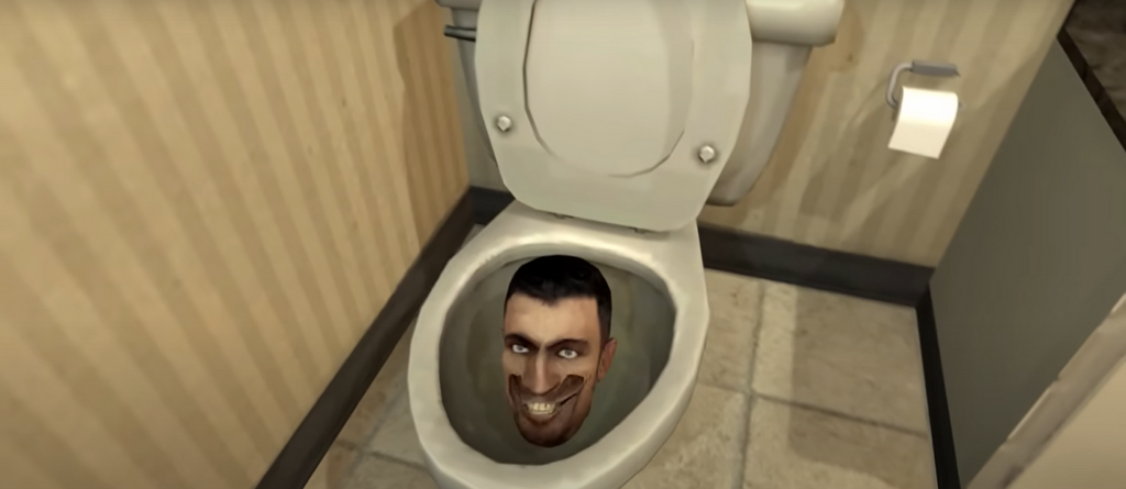The short-form video series on YouTube chronicles the battle between the Skibidi Toilets — toilets with human heads — and people who have CCTV cameras, speakers and televisions for heads.
